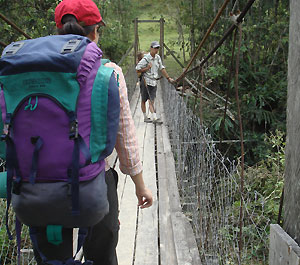 trekking in bario