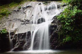 waterfall at danum