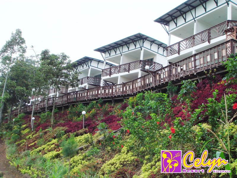 rooms with valley or mount kinabalu views