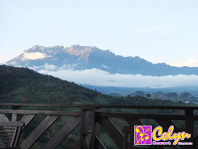 mount kinabalu view
